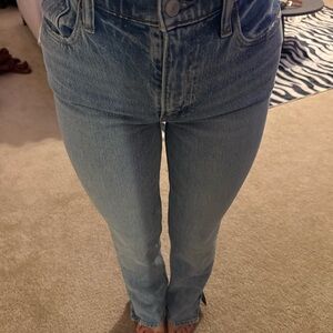 Abercrombie & Fitch Light Blue Straight Leg Jeans
